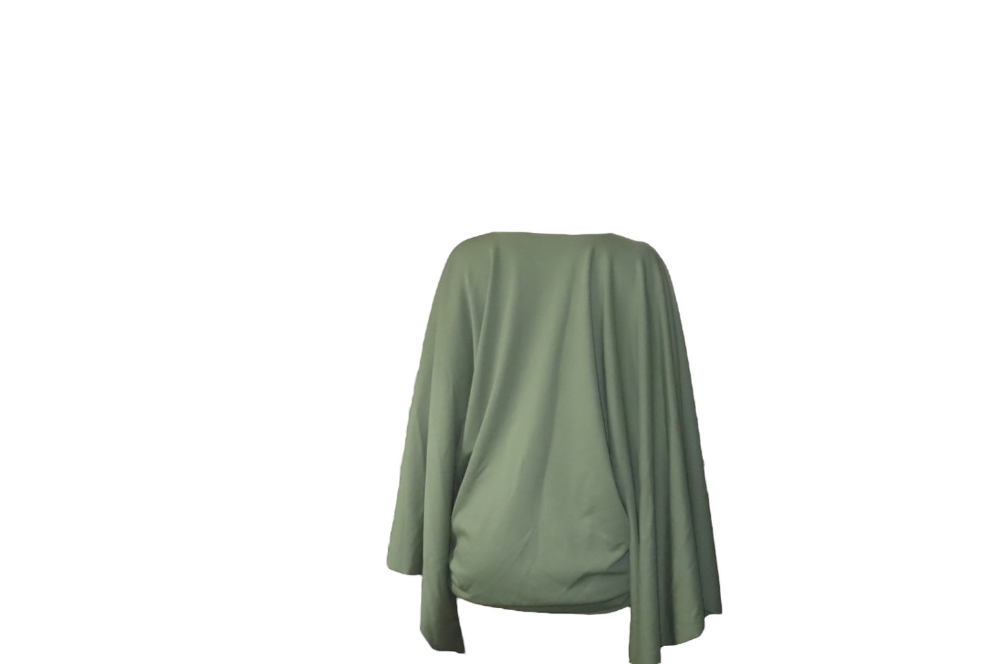 OPEN CUT BAT WING DRESS