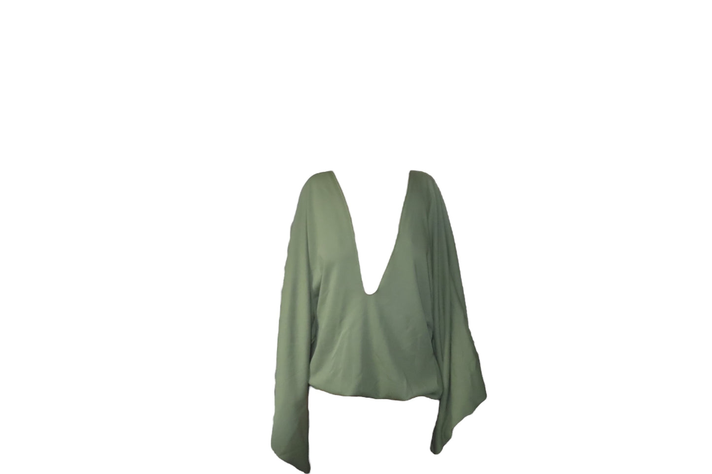OPEN CUT BAT WING DRESS