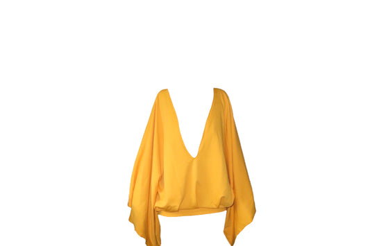 OPEN CUT BAT WING DRESS